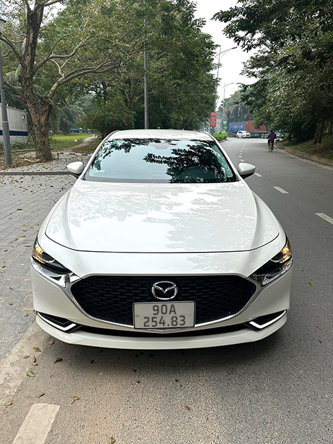 mazda 3 2022 trắng psd 90